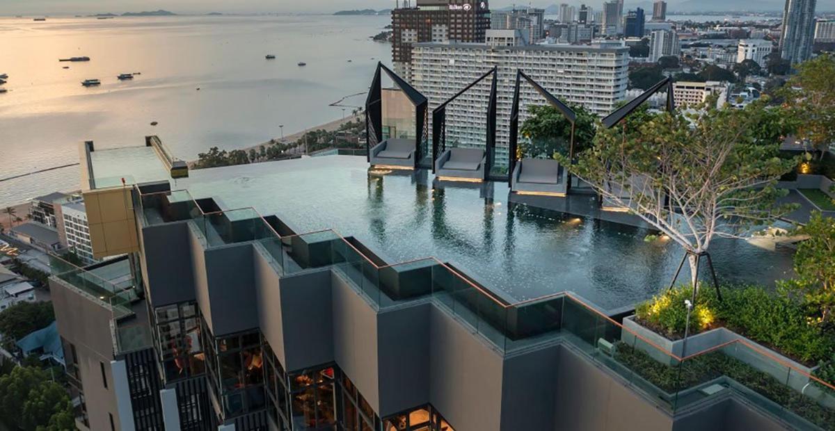 Condo Edge Central Pattaya Exterior foto
